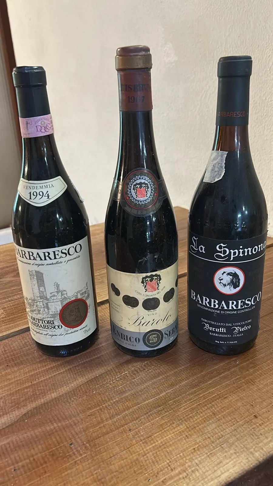 Barbaresco & Barolo — Piedmont · Langhe — 1971 — 1994