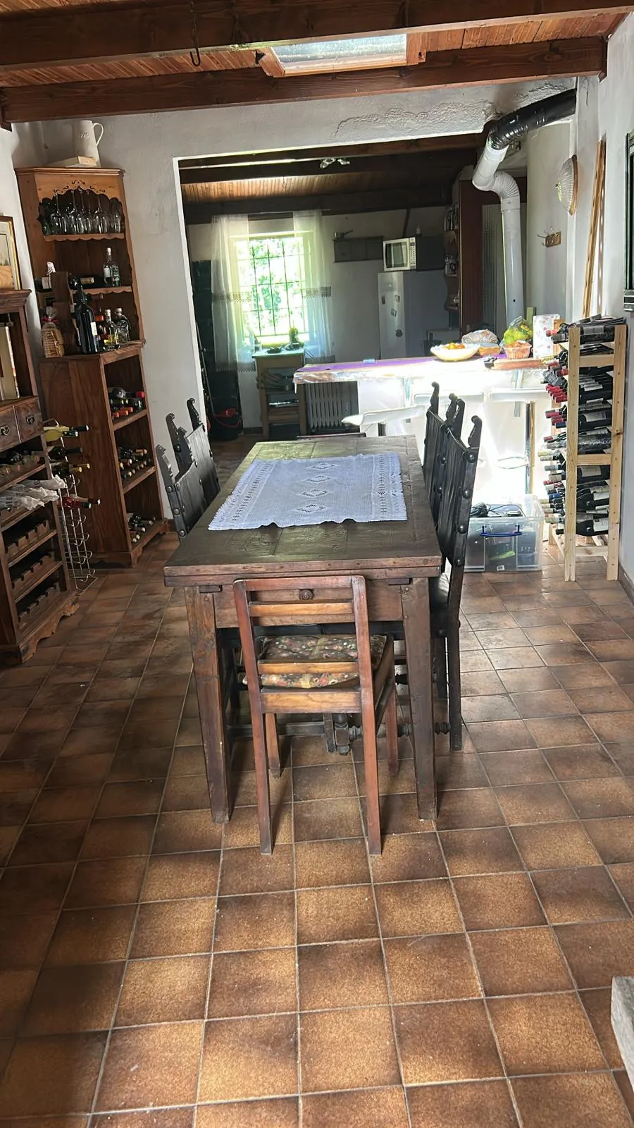 A tasting at the table